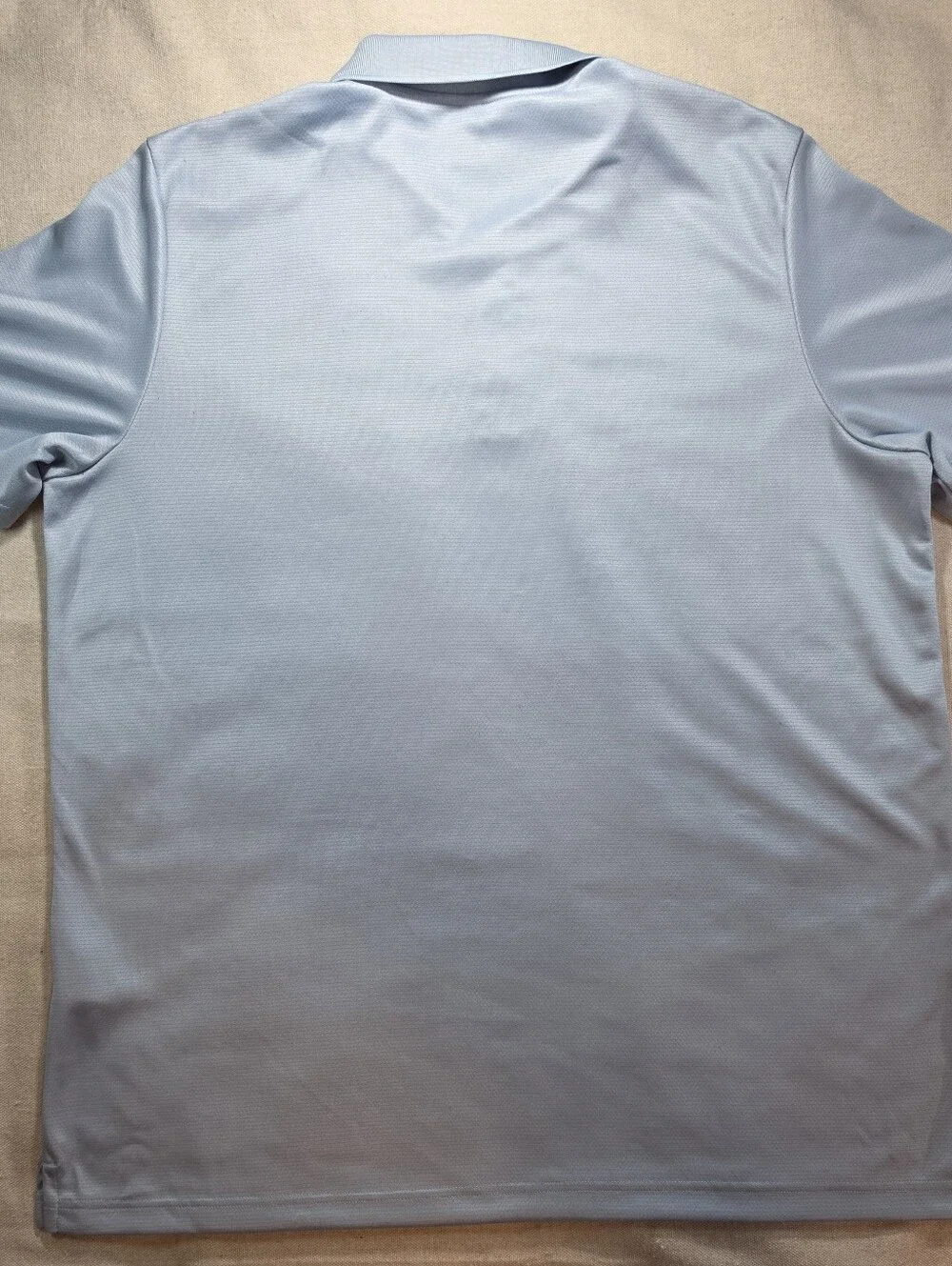 adidas Light Blue Men's Athletic Polo with Logo